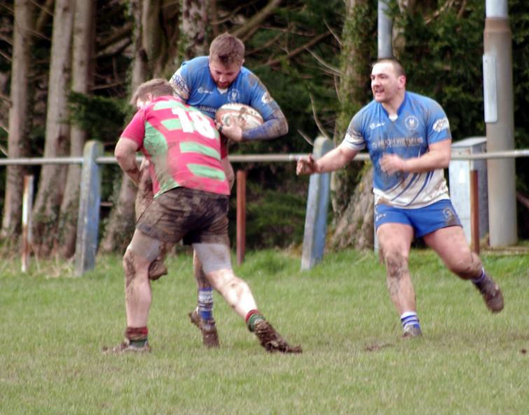 Good tackle from Llanybydder